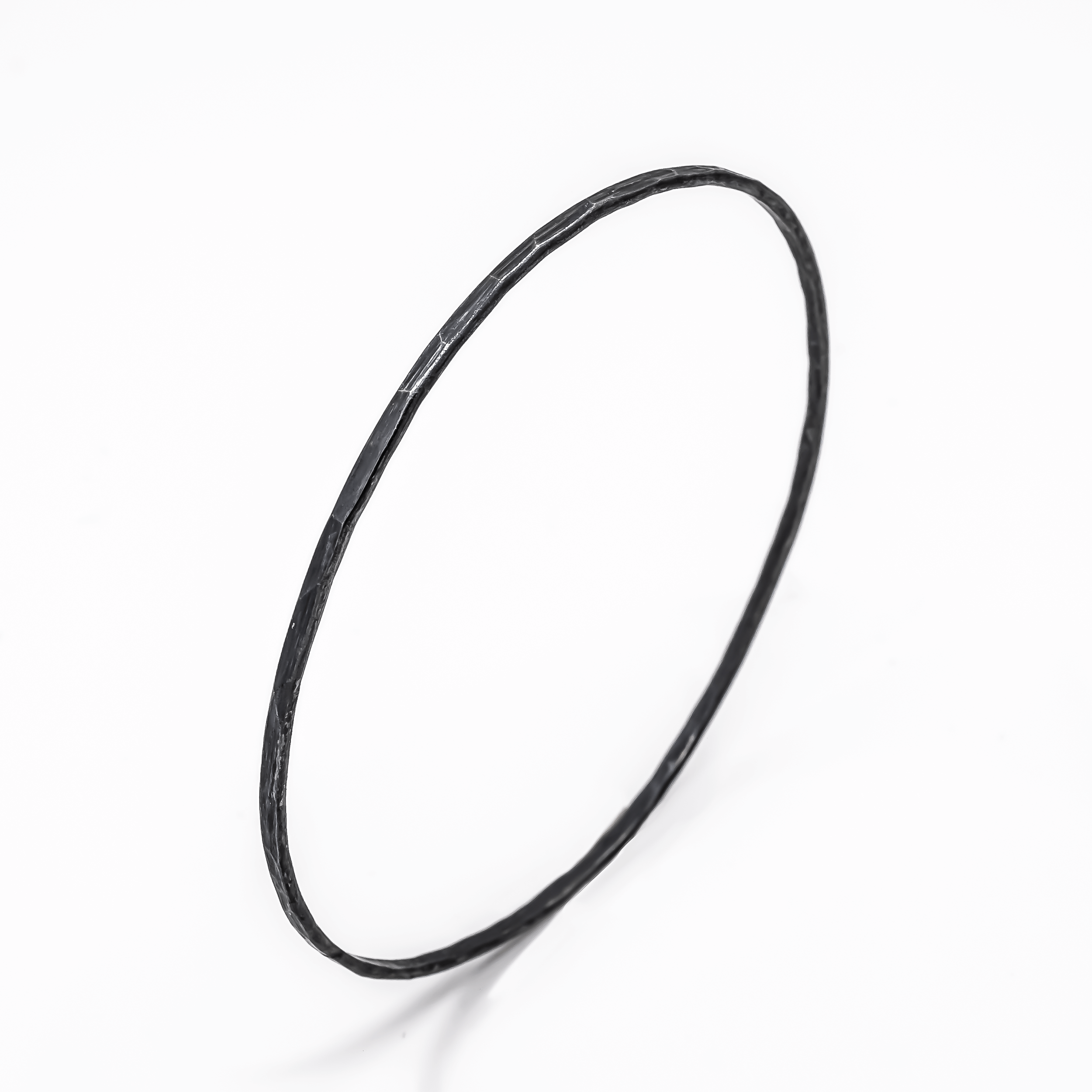 the original closed oxidized sterling silver bangle bracelet 