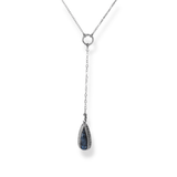 Sterling Silver Labradorite Pendant VI