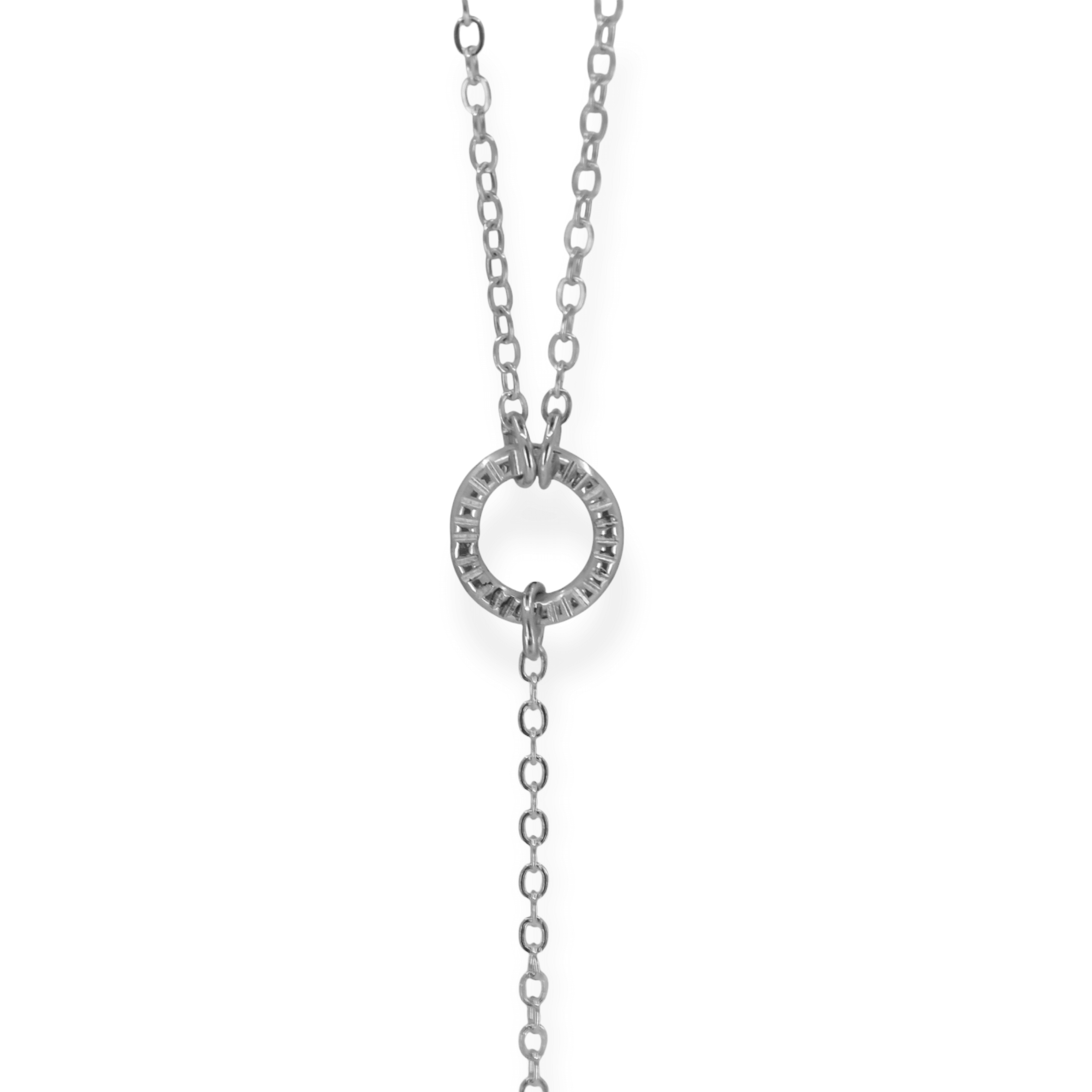 Sterling Silver Labradorite Pendant VI connecting ring