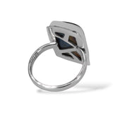 Sterling Silver Labradorite Ring IV Back Side