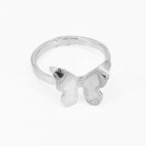 Sterling silver butterfly ring