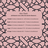 RuxiTirisi open bangle sizing guidelines