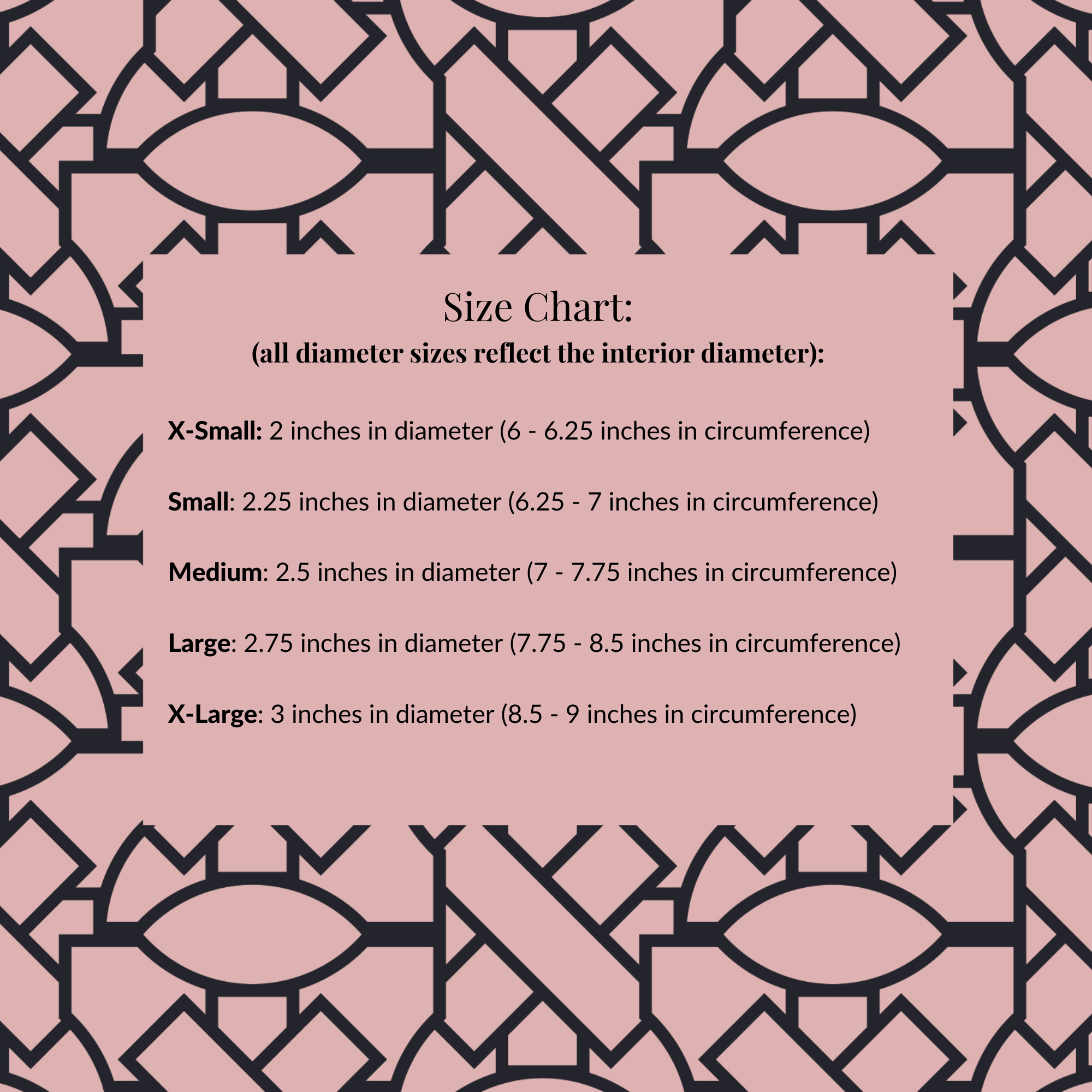 RuxiTirisi open bangle sizing guidelines